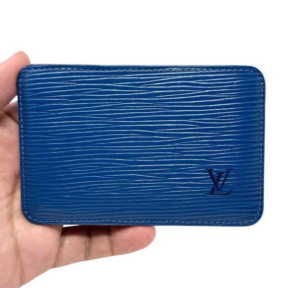 Louis Vuitton Blue Cardholder Wallet - Picture 4 of 10
